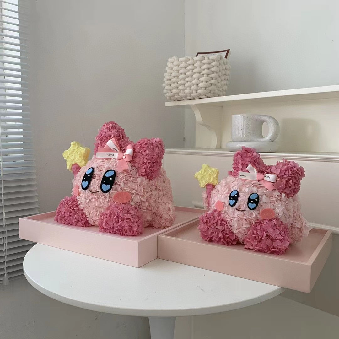 Pink Kirby with Wishing Star