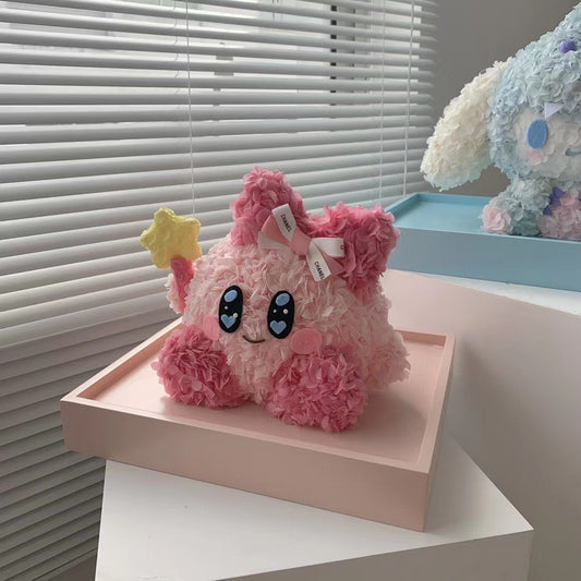 Pink Kirby with Wishing Star